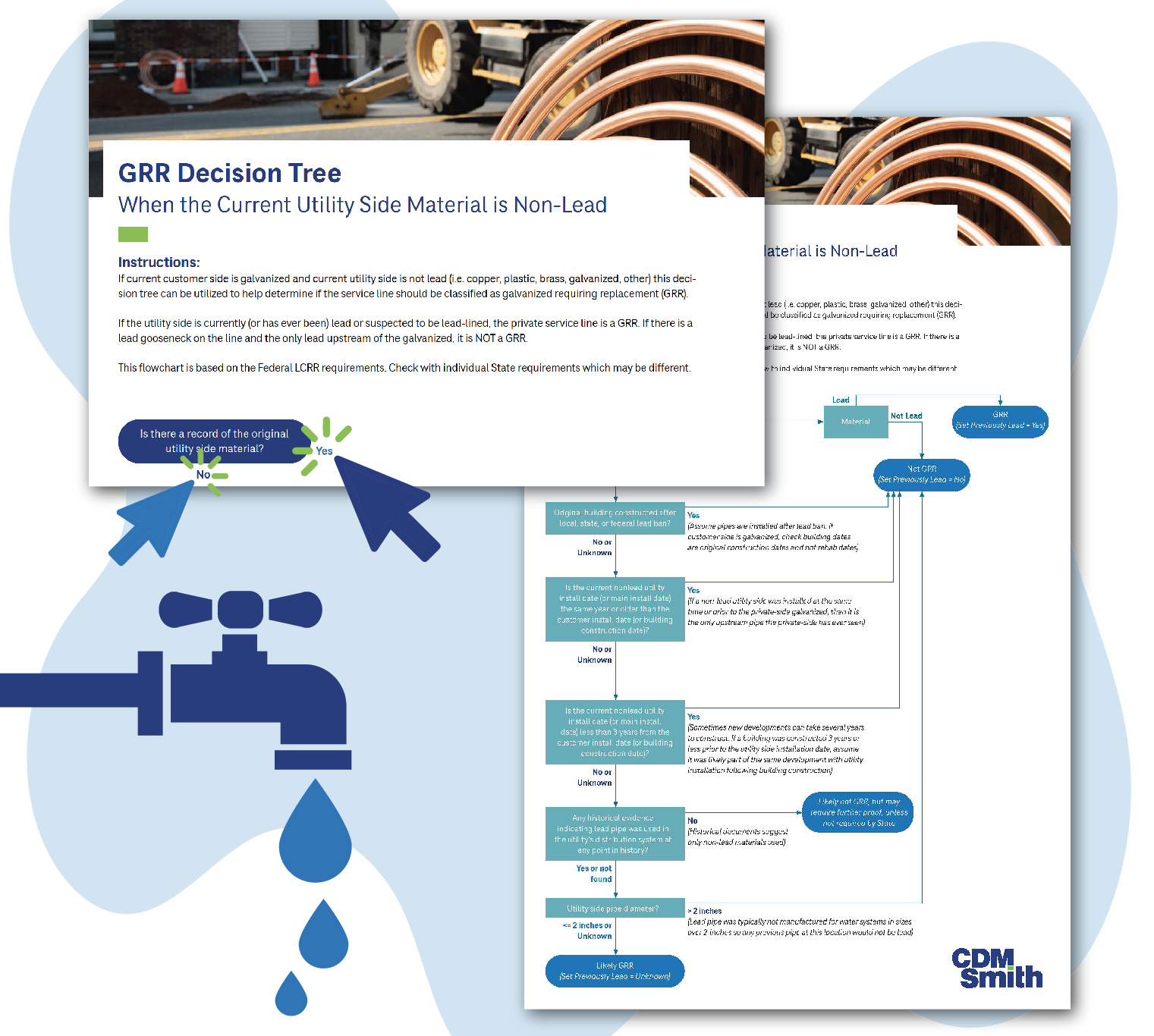 Icon for Lead in Drinking Water GRR flowchart