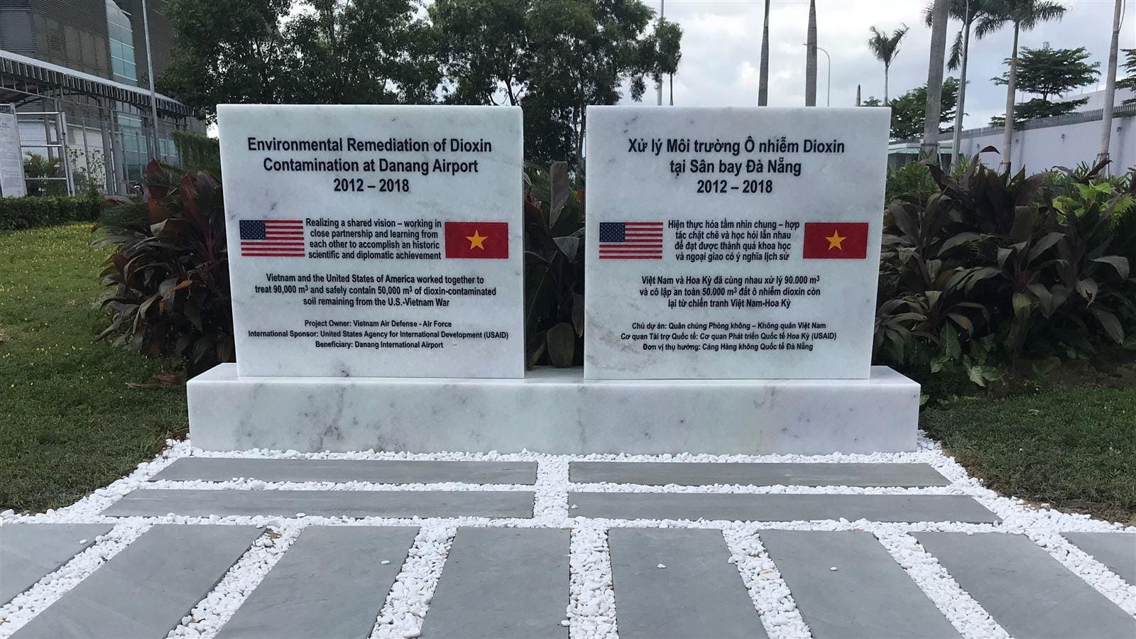 Danang Airport Dioxin Monument