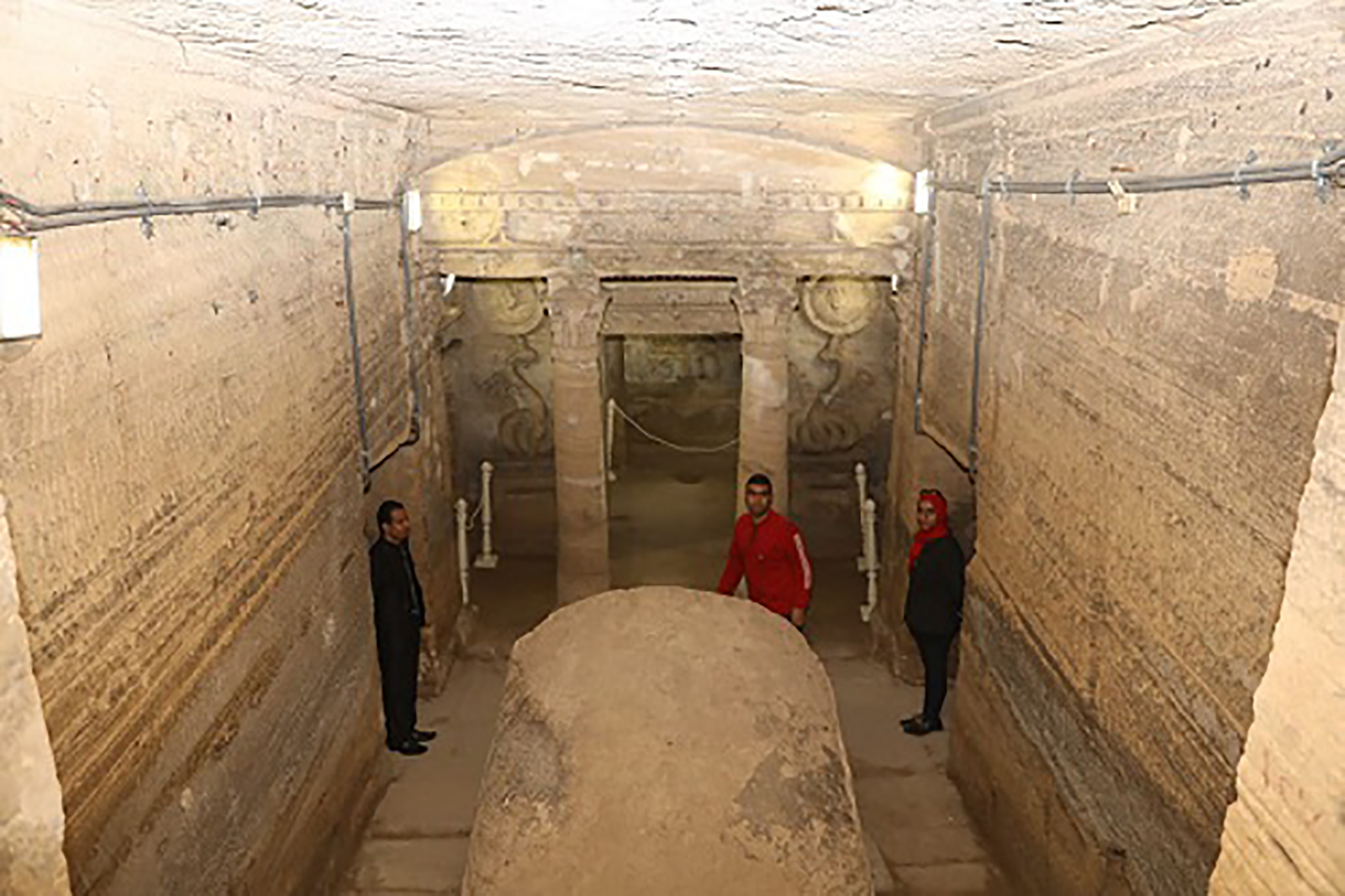 Egypt Alexandria Catacombs