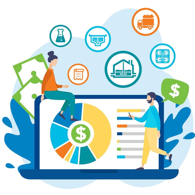 cost analysis graphic