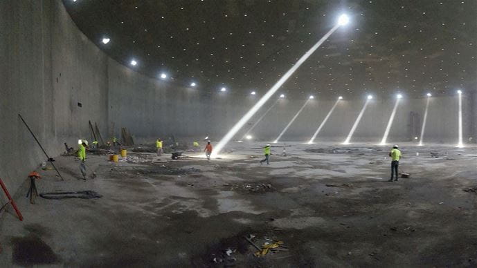 Nashville Clearwater tank interior