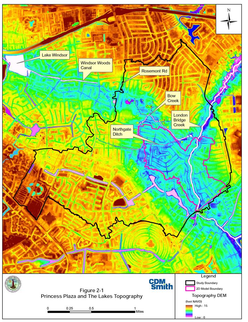 Virginia Beach Topography